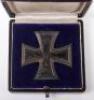 Cased Imperial German 1914 Iron Cross 1st Class - 5