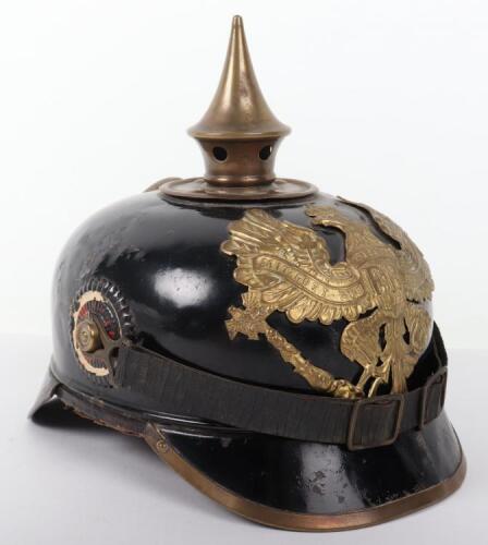 Imperial German Prussian Tin Pickelhaube