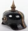 Imperial German Prussian Tin Pickelhaube - 3