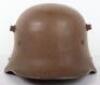 Scarce German Made Austrian M-17 Steel Combat Helmet - 9