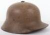 Rare WW1 Austrian Berndorfer Steel Combat Helmet - 2