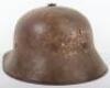 Rare WW1 Austrian Berndorfer Steel Combat Helmet - 4