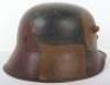 Imperial German M-17 Camouflaged Steel Combat Helmet - 3