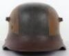 Imperial German M-17 Camouflaged Steel Combat Helmet - 10