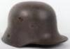 Imperial German M-17 Battle Damaged Combat Helmet - 2