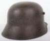 Imperial German M-17 Battle Damaged Combat Helmet - 3