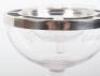 Glass Caviar Dish from the German Embassy in Prag (Prague) - 3