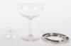 Glass Caviar Dish from the German Embassy in Prag (Prague) - 5