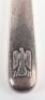 Adolf Hitler Personal Dinner Service Silverware - 2