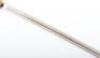 German Reichswehr / Third Reich Artillery Sword with Double Etched Blade by E & F Horster - 7