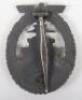 Kriegsmarine High Seas Fleet War Badge by Schwerin Berlin - 3