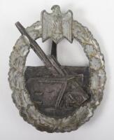 Kriegsmarine Coastal Artillery War Badge by Schwerin Berlin