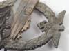 Kriegsmarine 2nd Pattern E-Boat (Schnellboote) War Badge by Schwerin Berlin - 3