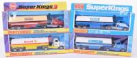 Four Boxed Matchbox Superkings K16 Ford LTS Articulated Tankers