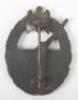 Kriegsmarine Coastal Artillery War Badge by Friedrich Linden Ludenscheid - 2