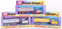 Three Boxed Matchbox Superkings K18 Ford LTS Articulated Tippers