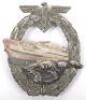 Kriegsmarine 2nd Pattern E-Boat (Schnellboote) War Badge by Schwerin & Sohn Berlin