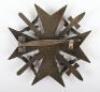 Third Reich Spanish Cross with Swords in Bronze - 2