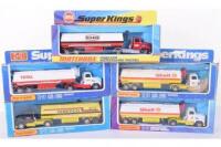 Five Boxed Matchbox Superkings K16 Ford LTS Articulated Tankers