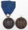 2x WW2 German Armed Forces 12 Year Long Service Medals