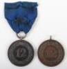 2x WW2 German Armed Forces 12 Year Long Service Medals - 2