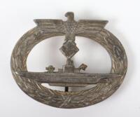 WW2 Kriegsmarine U-Boat War Badge by Funcke & Bruninghaus Ludenscheid