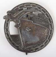 WW2 German Kriegsmarine Blockade Breakers Badge by Schwerin Berlin