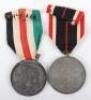 2x WW2 German Campaign Medals - 2