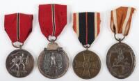 4x WW2 German Medals