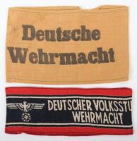 WW2 German Deutsche Volkssturm Wehrmacht Armband