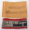 WW2 German Deutsche Volkssturm Wehrmacht Armband - 3