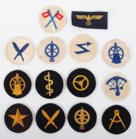 Selection of Kriegsmarine Cloth Insignia