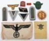 Grouping of Mixed WW2 German Cloth Insignia