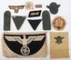 Grouping of Mixed WW2 German Cloth Insignia - 2