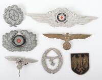 Selection of Third Reich Metal Insignia