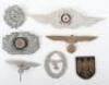 Selection of Third Reich Metal Insignia