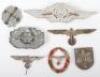 Selection of Third Reich Metal Insignia - 2