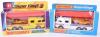 Two Boxed Matchbox Superkings Racing Car Transporters