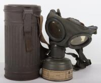 WW2 German Gas Mask in Original Tin