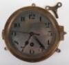 WW2 German Naval (Kriegsmarine) Ships Bulkhead Clock