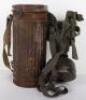 WW2 German Camouflaged Gas Mask Canister - 2