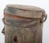 WW2 German Battlefield Recovered Gas Mask Canister - 3