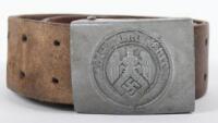 WW2 German Hitler Youth Combat Belt and Buckle Set