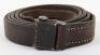 WW2 German Brown Leather K98 Rifle Sling
