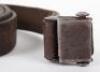 WW2 German Brown Leather K98 Rifle Sling - 3