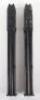 2x WW2 German MP38/40 32 Round Box Magazines - 5