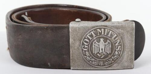 WW2 German Army Belt and Buckle Set