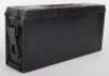 A WW2 German Grey Steel Ammunition Tin Dated 1942 - 5