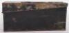 A Standard WW2 German Steel Grey Painted with Tan Overpaint Ammunition Tin - 3