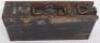 A Standard WW2 German Steel Grey Painted with Tan Overpaint Ammunition Tin - 4
